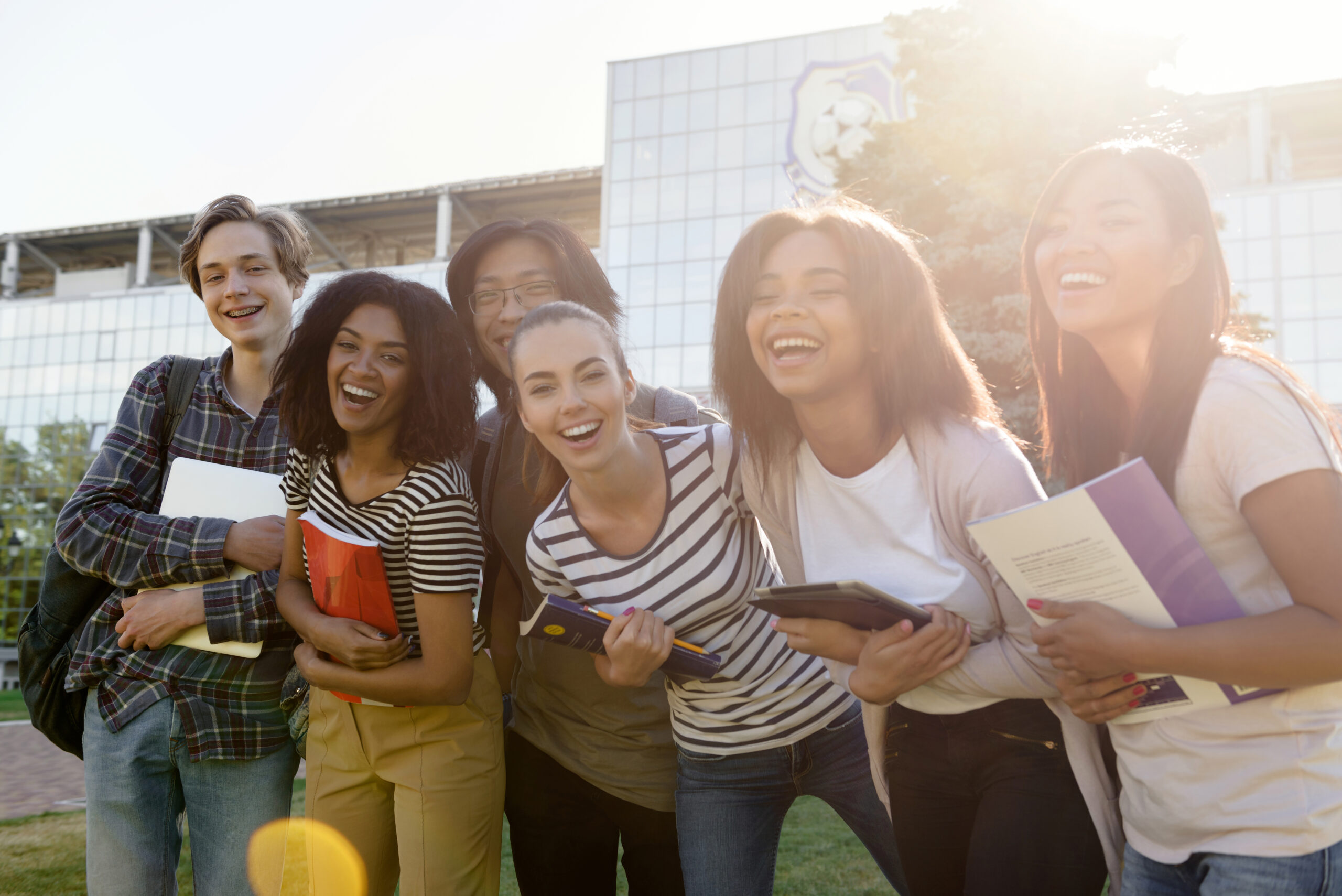 Etudiants multiethniques